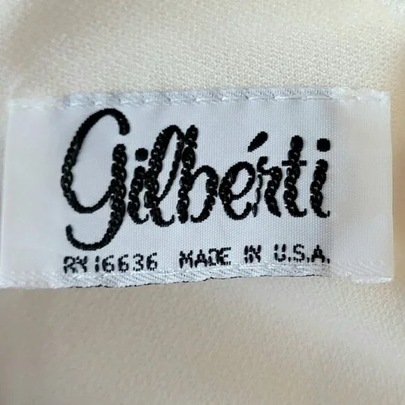 Vintage 80s Lace Midi Dress Women 12 Cream 20s Style Formal Wedding Retro Summer - Picture 4 of 13